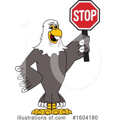 Bald Eagle Character Clipart #1604180 by Toons4Biz