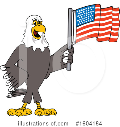 Bald Eagle Character Clipart #1604184 by Toons4Biz