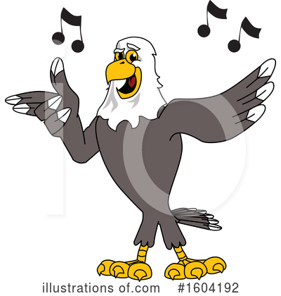 Royalty-Free (RF) Bald Eagle Clipart Illustration by Mascot Junction - Stock Sample #1604192