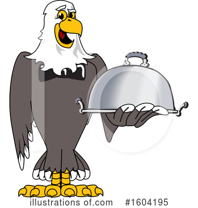 Royalty-Free (RF) Bald Eagle Clipart Illustration by Mascot Junction - Stock Sample #1604195