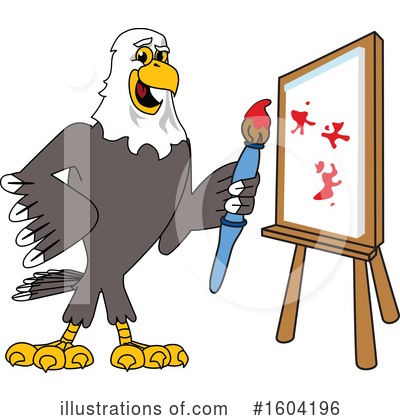 Bald Eagle Character Clipart #1604196 by Toons4Biz