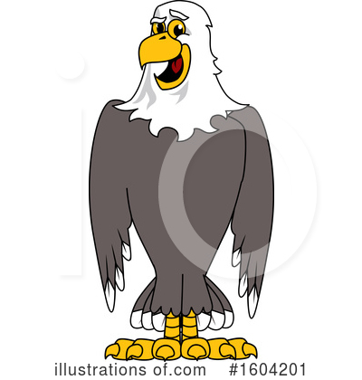 Royalty-Free (RF) Bald Eagle Clipart Illustration by Mascot Junction - Stock Sample #1604201