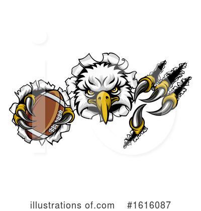 Royalty-Free (RF) Bald Eagle Clipart Illustration by AtStockIllustration - Stock Sample #1616087