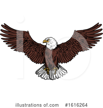 American Eagle Clipart #1616264 by Vector Tradition SM