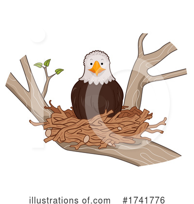 Royalty-Free (RF) Bald Eagle Clipart Illustration by BNP Design Studio - Stock Sample #1741776