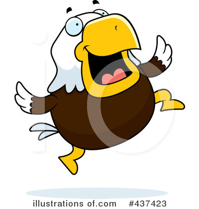 Royalty-Free (RF) Bald Eagle Clipart Illustration by Cory Thoman - Stock Sample #437423