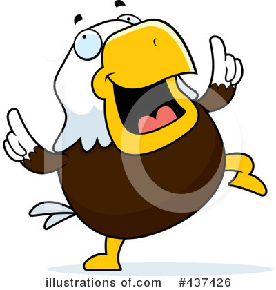 Royalty-Free (RF) Bald Eagle Clipart Illustration by Cory Thoman - Stock Sample #437426