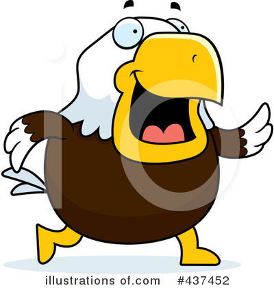 Royalty-Free (RF) Bald Eagle Clipart Illustration by Cory Thoman - Stock Sample #437452