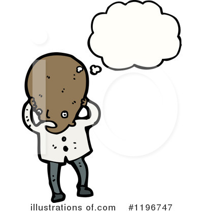 Bald Man Clipart #1196747 by lineartestpilot