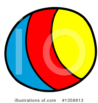 Royalty-Free (RF) Ball Clipart Illustration by LaffToon - Stock Sample #1358813