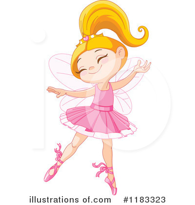 Ballerina Fairy Clipart #1183323 by Pushkin