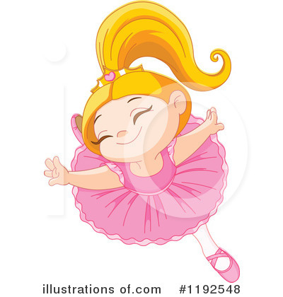 Royalty-Free (RF) Ballerina Clipart Illustration by Pushkin - Stock Sample #1192548