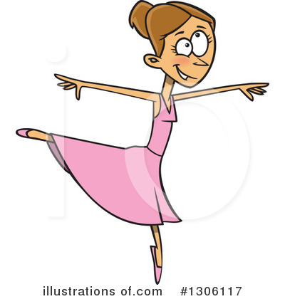 Ballerina Clipart #1306117 by toonaday