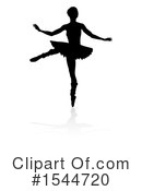 Ballerina Clipart #1544720 by AtStockIllustration