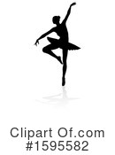 Ballerina Clipart #1595582 by AtStockIllustration