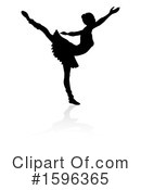 Ballerina Clipart #1596365 by AtStockIllustration