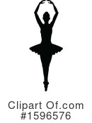 Ballerina Clipart #1596576 by AtStockIllustration