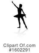 Ballerina Clipart #1602291 by AtStockIllustration