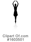 Ballerina Clipart #1603501 by AtStockIllustration
