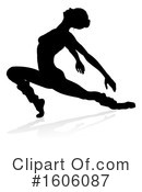 Ballerina Clipart #1606087 by AtStockIllustration