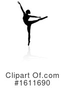 Ballerina Clipart #1611690 by AtStockIllustration