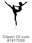 Ballerina Clipart #1617029 by AtStockIllustration