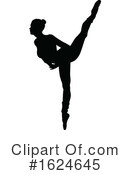 Ballerina Clipart #1624645 by AtStockIllustration