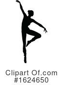 Ballerina Clipart #1624650 by AtStockIllustration