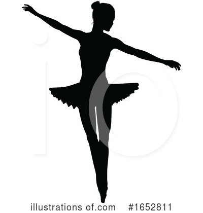 Royalty-Free (RF) Ballerina Clipart Illustration by AtStockIllustration - Stock Sample #1652811