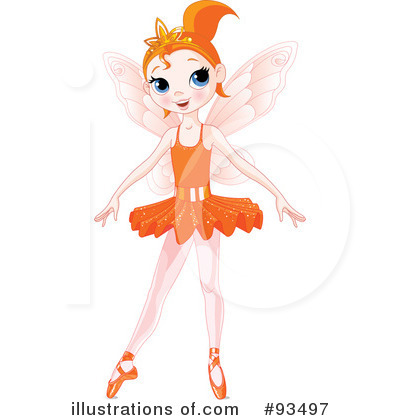 Ballerina Fairy Clipart #93497 by Pushkin