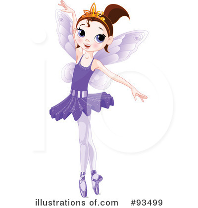 Ballerina Fairy Clipart #93499 by Pushkin