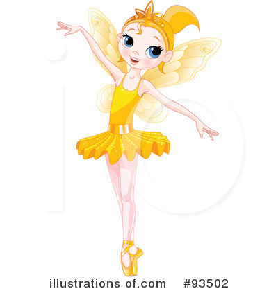 Ballerina Fairy Clipart #93502 by Pushkin