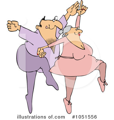 Royalty-Free (RF) Ballet Clipart Illustration by djart - Stock Sample #1051556