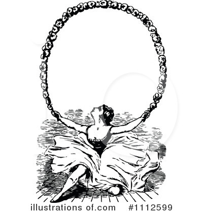 Royalty-Free (RF) Ballet Clipart Illustration by Prawny Vintage - Stock Sample #1112599