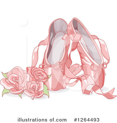 Ballet Slippers Clipart #1264493 by Pushkin