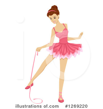 Ballerina Clipart #1269220 by BNP Design Studio
