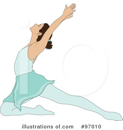 Royalty-Free (RF) Ballet Clipart Illustration by Pams Clipart - Stock Sample #97010