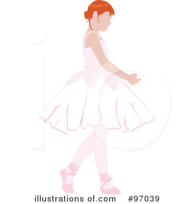 Royalty-Free (RF) Ballet Clipart Illustration by Pams Clipart - Stock Sample #97039