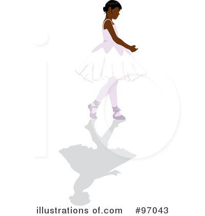 Royalty-Free (RF) Ballet Clipart Illustration by Pams Clipart - Stock Sample #97043