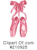 Ballet Slippers Clipart #210925 by Pushkin