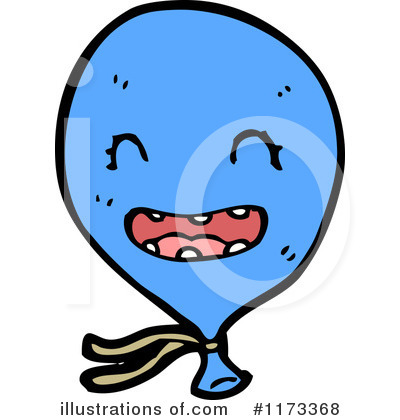 Royalty-Free (RF) Balloon Clipart Illustration by lineartestpilot - Stock Sample #1173368