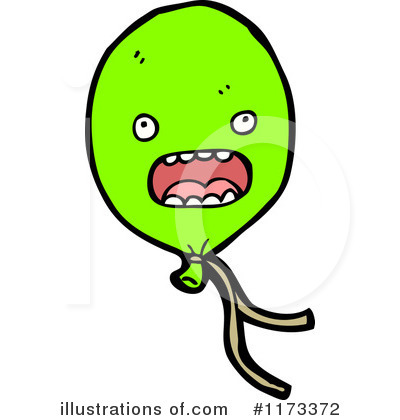 Royalty-Free (RF) Balloon Clipart Illustration by lineartestpilot - Stock Sample #1173372
