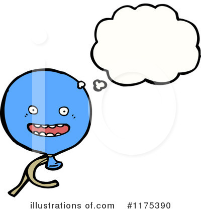 Royalty-Free (RF) Balloon Clipart Illustration by lineartestpilot - Stock Sample #1175390