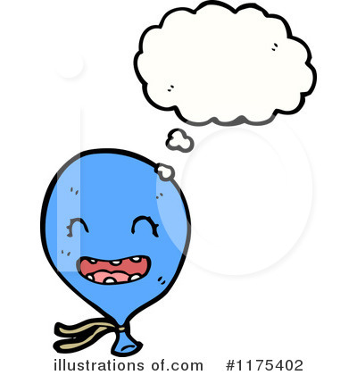 Royalty-Free (RF) Balloon Clipart Illustration by lineartestpilot - Stock Sample #1175402
