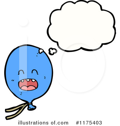 Royalty-Free (RF) Balloon Clipart Illustration by lineartestpilot - Stock Sample #1175403