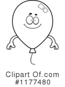 Balloon Clipart #1177480 by Cory Thoman