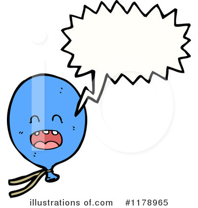 Royalty-Free (RF) Balloon Clipart Illustration by lineartestpilot - Stock Sample #1178965