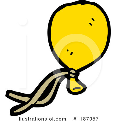 Royalty-Free (RF) Balloon Clipart Illustration by lineartestpilot - Stock Sample #1187057