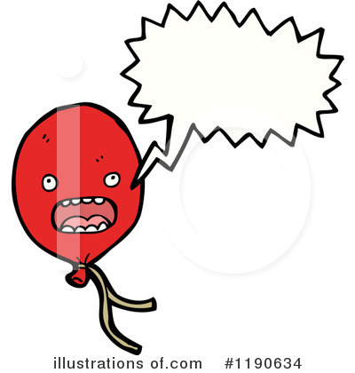 Royalty-Free (RF) Balloon Clipart Illustration by lineartestpilot - Stock Sample #1190634