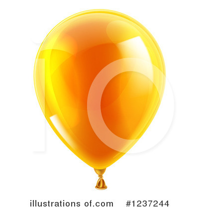 Royalty-Free (RF) Balloon Clipart Illustration by AtStockIllustration - Stock Sample #1237244